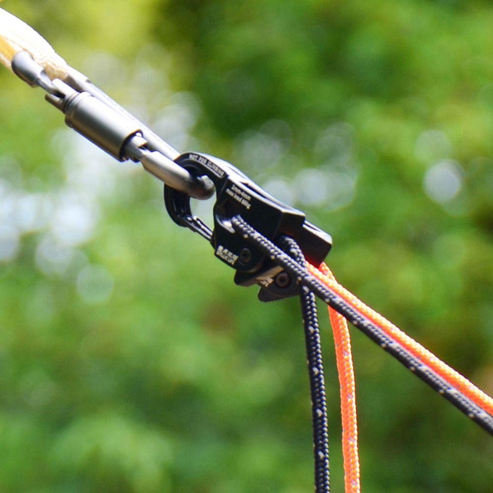 Aluminum Alloy Tent Rope Buckle 5m Rope Wind Rope Hanger Quickdraw Tent Accessories Outdoor Tool