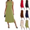Women's Summer Casual   Dress Tiered Sleeveless Sundresses Beach Vacation Outfits