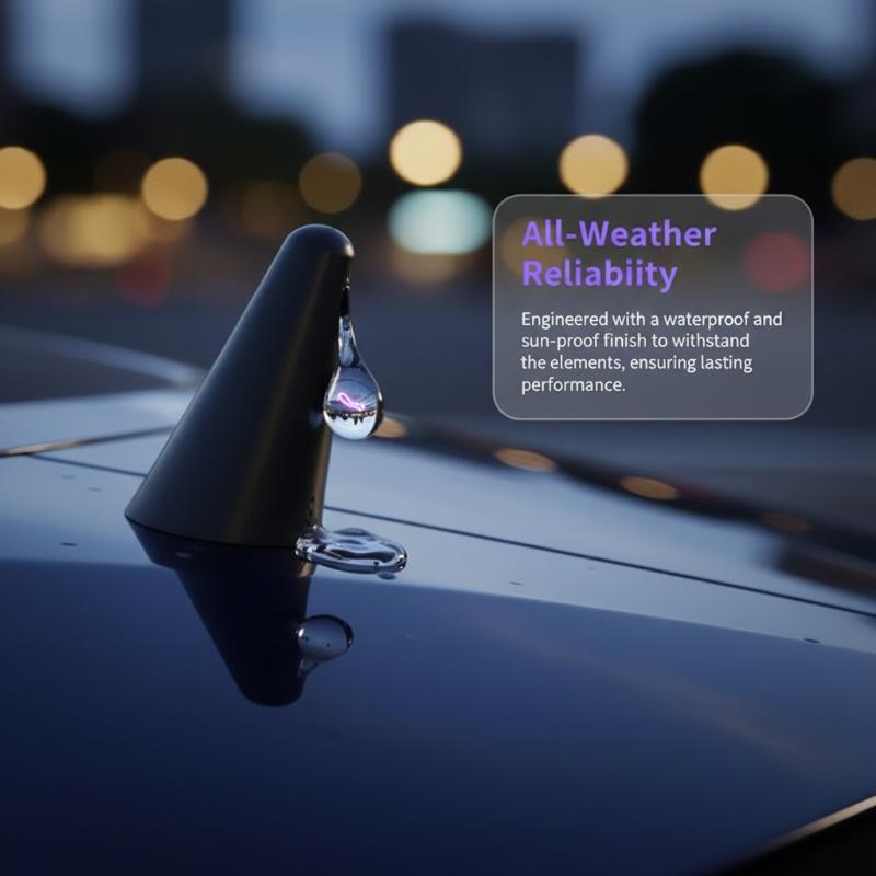For Radio DAB Digital TV Car Navigation Antenna 3Cm Roof Antenna Short Pole Antenna Car Pole Antenna Short Adapter