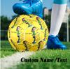 Custom Text Size 5 Soccer Ball, Standard Match Football For OutdoorGaston Lagaffe