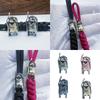 Brass Lanyard Beads Hedgehog Shape Parachute Cord Beads Vintage Charm Beads for DIY Paracord Pendants Buckles Enduring