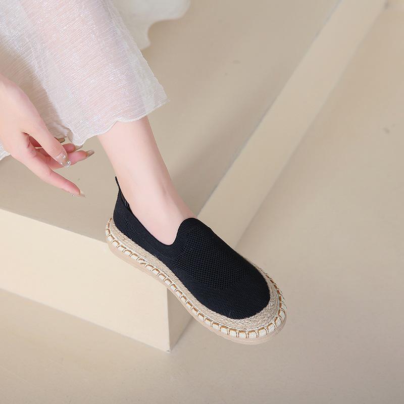 Women's Summer Slip-On Canvas Shoes - Breathable, Versatile, and Comfortable Flats