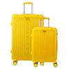 Set of 2 Rigid Suitcases (L-76cm) (S-56cm) MAD YELLOW