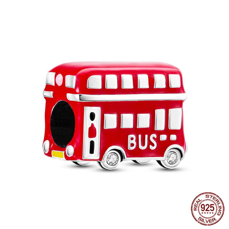 100% Copper Love Strawberry Cherry Red Series Charm Beads For Brand Original Bracelet Diy Fine Jewelry Gift