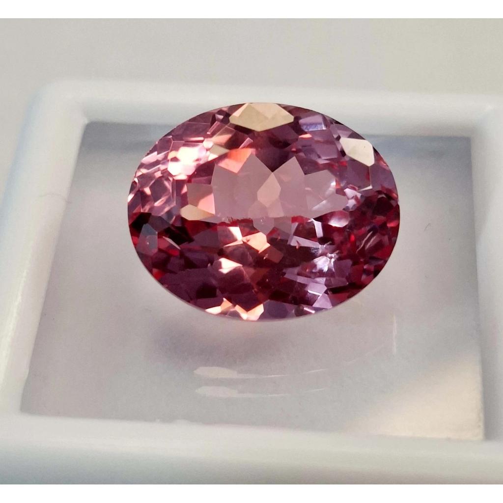 Beautiful Natural Padparadscha Sapphire Rk 469 9-11 Ct Oval Cut Gemstone