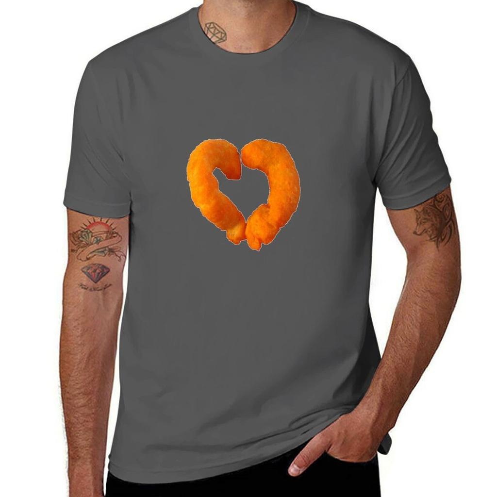 I heart Cheese Puffs TShirt Unisex t shirt summer Unisex t shirt heavy cotton TShirt