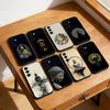 Чехол для телефона с узором в стиле буддийского искусства Для Samsung Galaxy A13,21s,22,31,32,52,53,71,72,73, Мягкая черная крышка