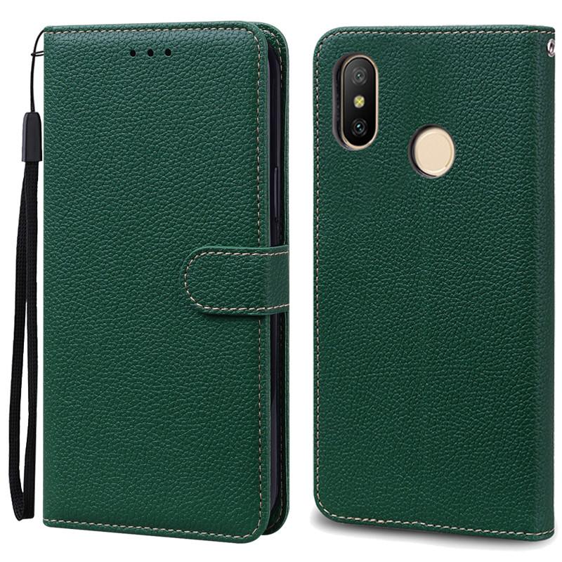 For Redmi Note 6 Pro Case Xiaomi Redmi 6 Pro Soft TPU Wallet Leather Case For Xiaomi Redmi 6 Case Note 6 Pro Flip Cover Fundas