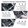 Middle Center Console Organizer for -2024 Chevy Tahoe/Suburban & GMC Yukon/YukonXL Gear Shift Center Console Car Accessories