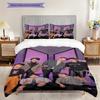 Bt Friends Together Heart Three-piece set (1 * duvet cover + 2 * pillowcase, without core) 2D Flat Duvet cover and pillowcase Bedding set