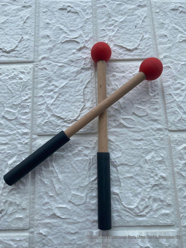 Rubber Head Marimba & Xylophone Performance Mallets - Non-Slip Grip