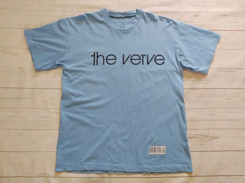 The Verve Men's Vintage 90s Manchester Apollo Concert Band Size Large Unisex T-Shirt