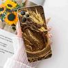 Для Realme C 35 C35 Чехол 2022 Золотой Дракон Чехол Мягкий Силикон Fundas Для Realme Narzo 50A Prime RealmeC35 Чехол для Телефона Сумки