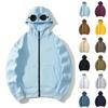 Men's And Women's Sweatshirts Fashion Casual Sweatshirt Loose Zipper Cardigan Long Sleeve Hooded Jacket