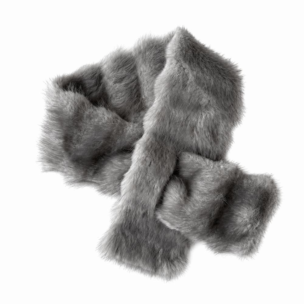 Faux Fur Winter Hat Scarf Set Thick Warm Fisherman Hat Scarf Fashion Plush Snood Scarf Women