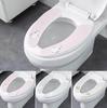 Soft Warm Toilet Seat Cover Lid Pad Bathroom Cold Loo WC Removable Washable