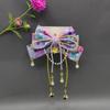 Japanese Style Kimono Barrettes Sweet Bowknot Hair Clip Creative Side Clip  Girl