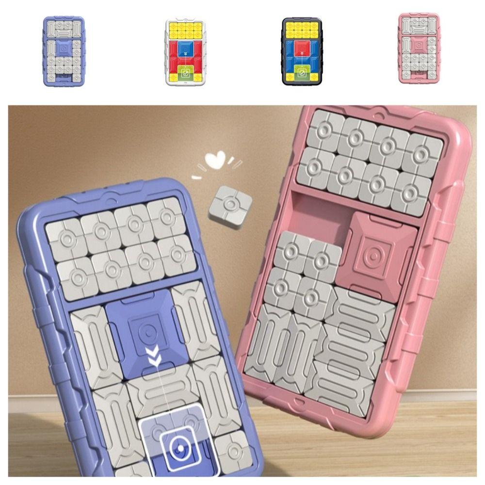 Educational Huarong Road Magnetic Board Montessori Classical Intelligence Jigsaw Teaching Toy