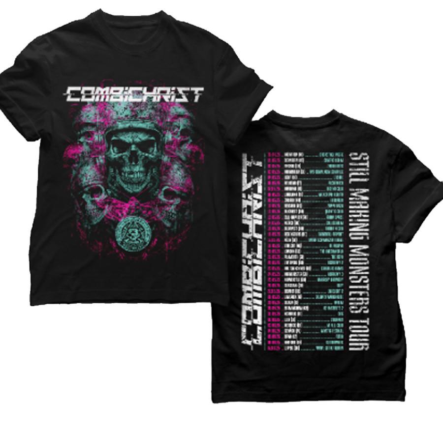 Combichrist Still Making Monsters Tour 2025 T Shirt Black All Size KK275 Unisex T-Shirt