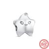 New Panda Owl Unicorn Lucky Cat Dog Lion Elephant Animal Beads Fit Charm Bracelet Women 925 Silver Jewelry