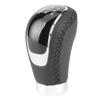 Universal Car Gear Shift Knob Stick Head Shifter Lever Handball Leather Universal for CarBlack