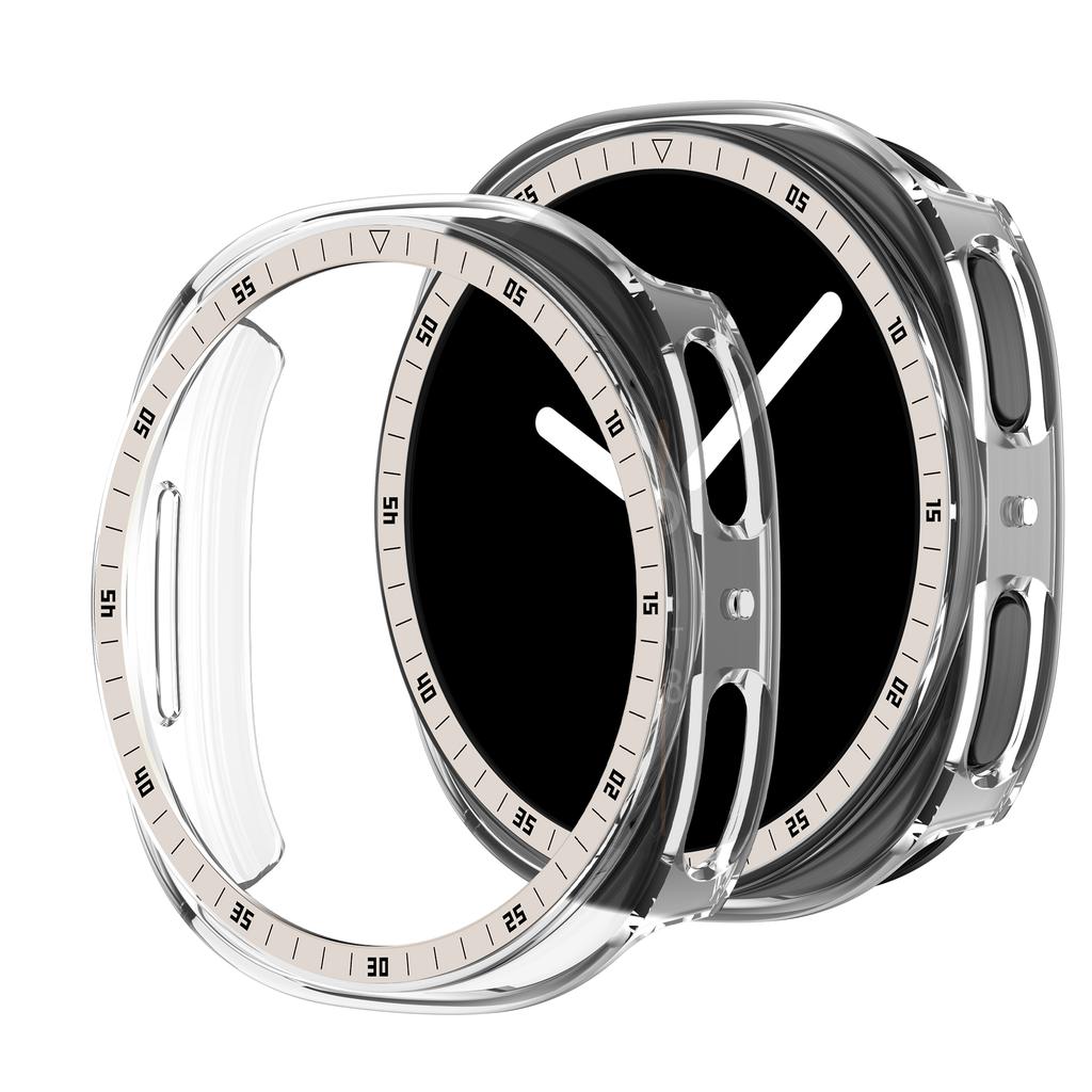 Metal scale+PC Case For Samsung galaxy watch 8 44mm 40mm Accessories Hollow Protective Bumper shell For galaxy watch 8 cover 44