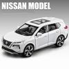 1/32 Nissan X-TRAIL SUV Alloy Car Model Diecast Metal Off-road Vehicles Car Model Sound and Light Simulation Childrens Toy Gifts