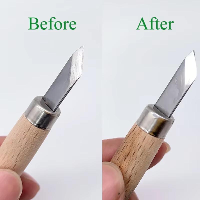 Натуральный точильный камень 10000 грит Зеленый агат Мелкозернистый точильный камень Полировка Бритва Кухонный нож Точилка Хонинговальный инструмент