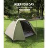 Двухслойная двухслойная палатка для кемпинга на открытом воздухе, двухслойная непромокаемая и ветрозащитная утолщенная палатка для альпинизма, сверхлегкая ручная палатка для кемпинга