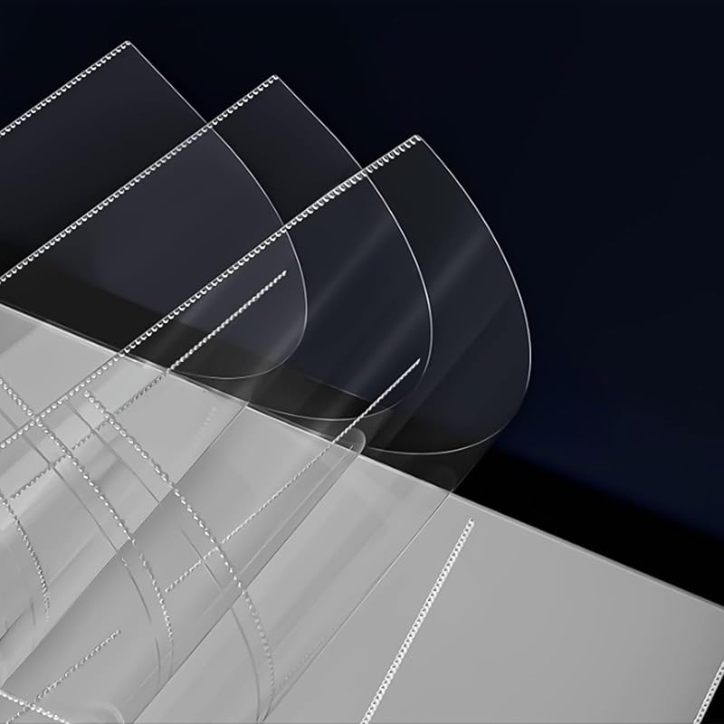 FINGOO Коллекционная картотека, 9 карманов/60 листов, сменные листы с обеих сторон, прозрачные, большой емкости, совместимы с 2 отверстиями, 3 отверстиями и