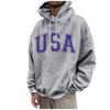 Men's Loose Printed Hooded Sweatshirt Men's Casual Fashion Sports Sweatshirt