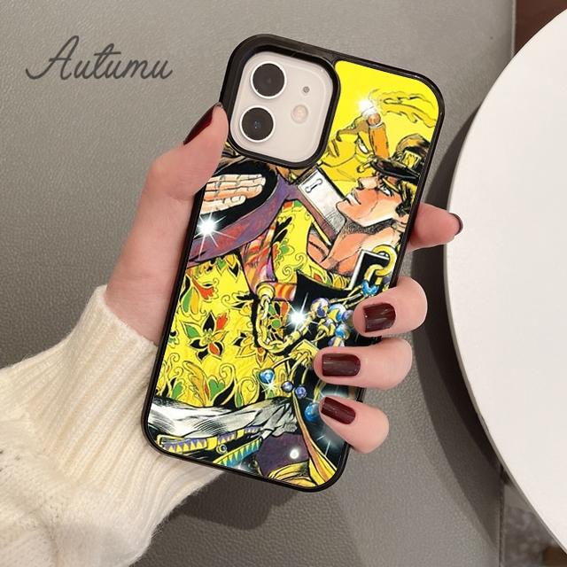 Чехол для телефона «Невероятные приключения Джоджо» для iPhone 11 12 13 14 Pro Max mini X XR XS SE 2020 6S 7 8 Plus Samsung S21 S22