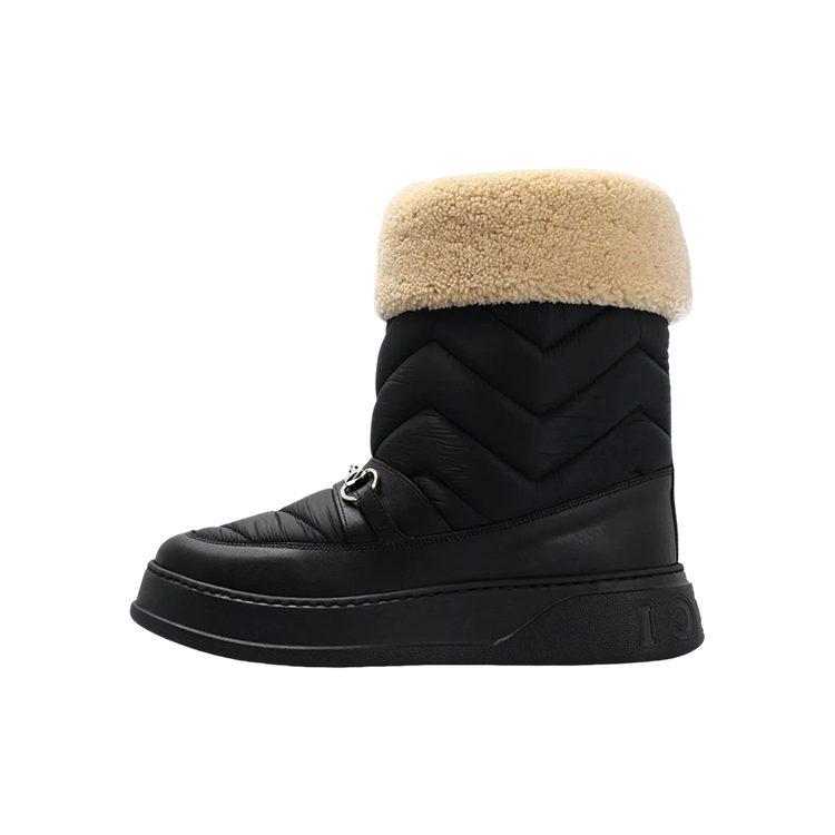 GUCCI Horsebit Ankle Boots Men's Black 673124 UFR20 1061