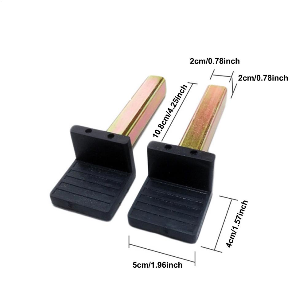 Крюки для парковочной подставки мотоцикла U / L-образные крепления для мотоциклетной подставки-паддока Опорная рама Маятниковый рычаг Катушка Слайдер Подъемная подставка