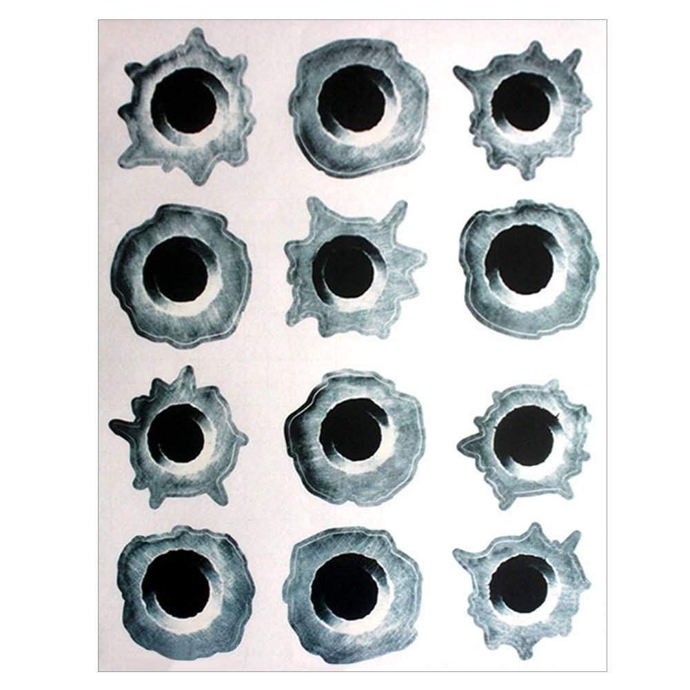 Новые боковые наклейки для декора автомобиля 3D Bullet Hole забавные наклейки автомобильные аксессуары украшения автомобиля наклейки для стайлинга автомобиля креативная наклейка для автомобиля