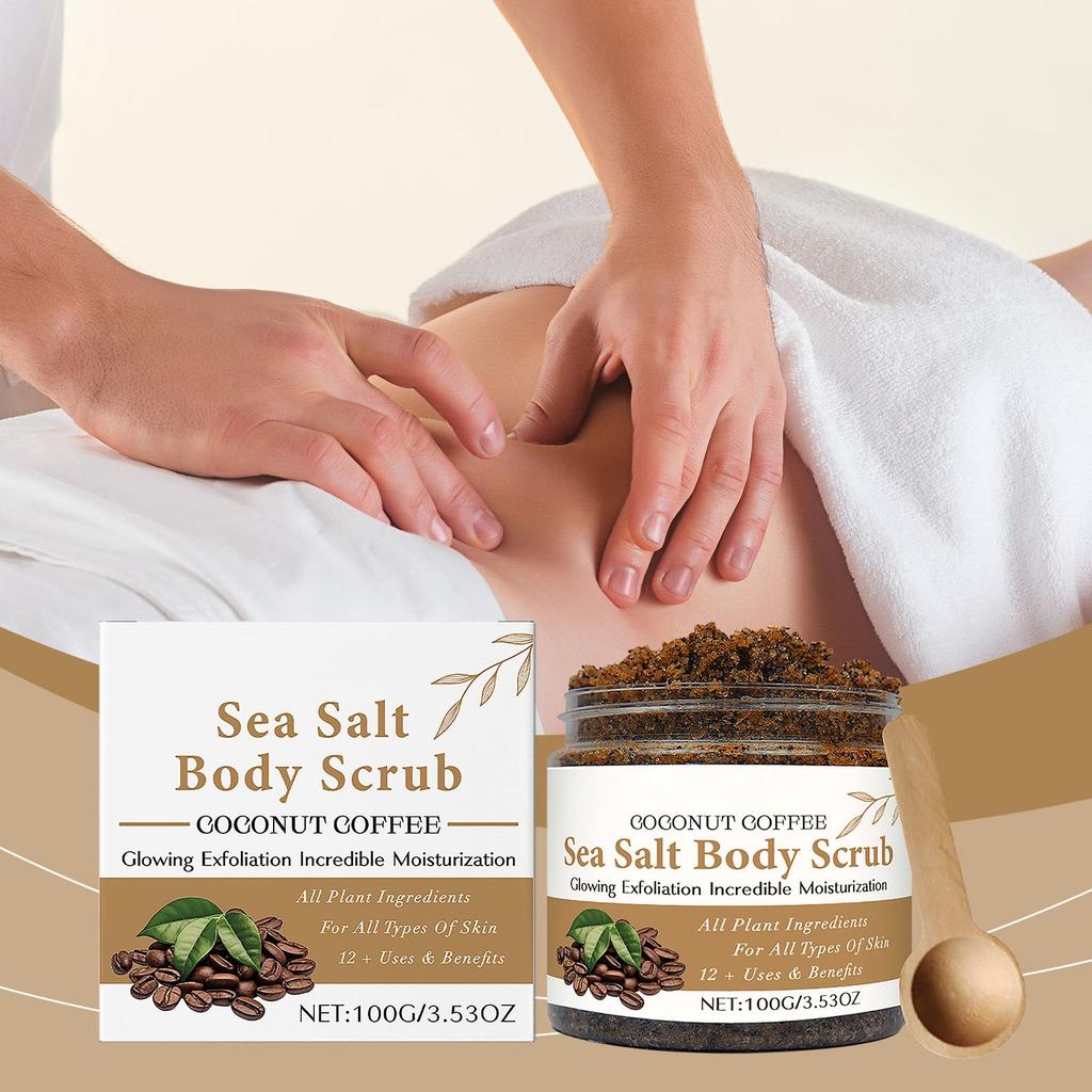 Coffee Body Scrub Gentle Hydrating Cleansing Scrub