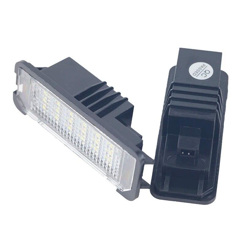 1 пара 12 В 18 светодиодных ламп для автомобильного номерного знака, задние фонари для VW GOLF 4 5 6 GTI Passat B6 Lupo Scirocco Polo