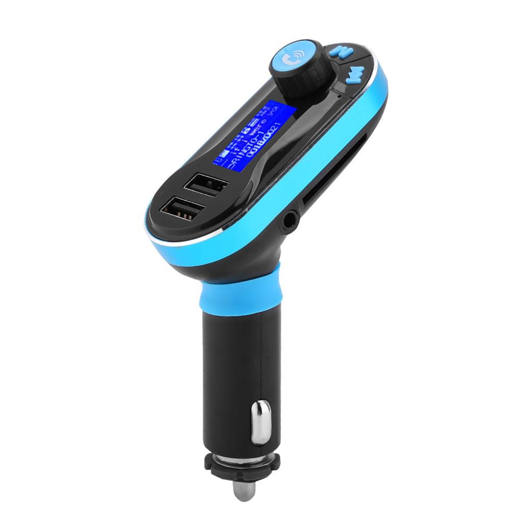 Беспроводной автомобильный двойной USB порт Bluetooth MP3 FM передатчик радио автомобильный комплект