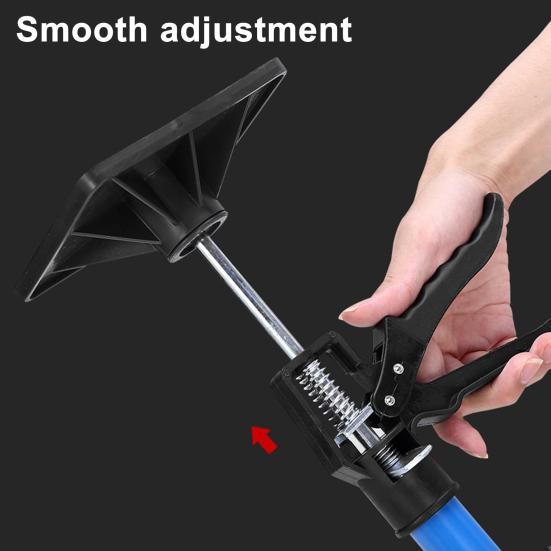 2Pcs Cabinet Jacks Hand Support Rod Telescopic Steel Pole Adjustable Quick Support Rod DIY Installation Helper