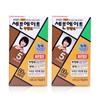 Seven Eight Color Cream Hair Dye 60g, No. 5 Dark Brown, 2 Pcs.