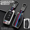 1x чехол для ключей из цинкового сплава для Ford Fiesta Focus 2 Ecosport Kuga Escape Falcon B-Max C-Max Eco Sport Galaxy с 3 кнопками, откидная крышка для ключей