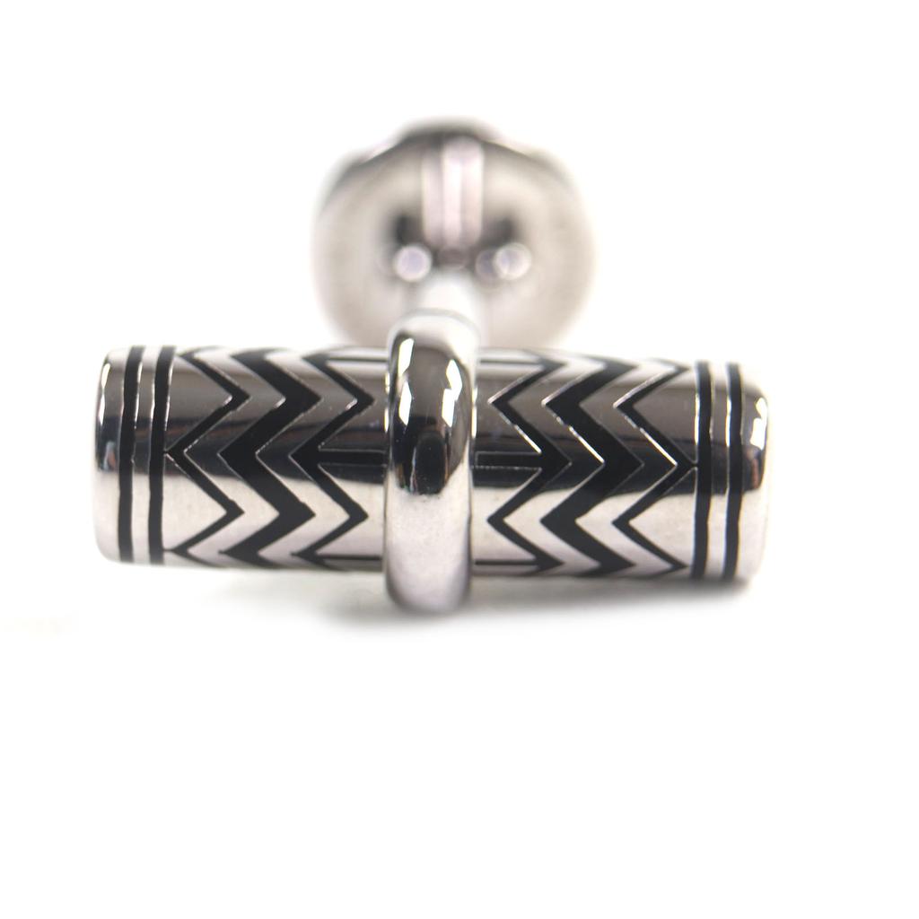 Отличные запонки LOUIS VUITTON запонки V Каракорум Серебро мужские M66948 Б/у