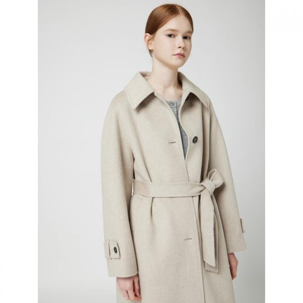 Cc Collect. Women S caShmere Blend Belted Long Coat c254mSg179