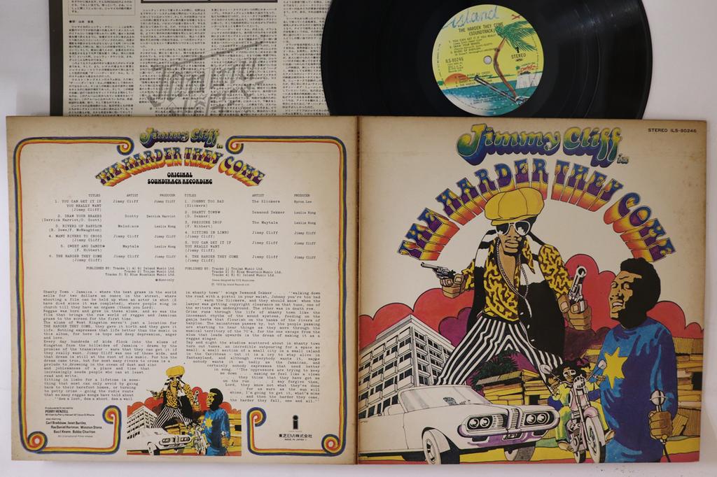 Виниловая пластинка РАЗЛИЧНЫЕ - Harder They Come ILS80246 ISLAND RECORDS Япония Регги, Ска и Даб Б/у