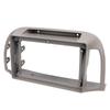 Navigation Panel Frame 9in 2Din Stylish Car Radio Stereo Dash Panel Trim Replacement for Micra March K12 No Power Cord
