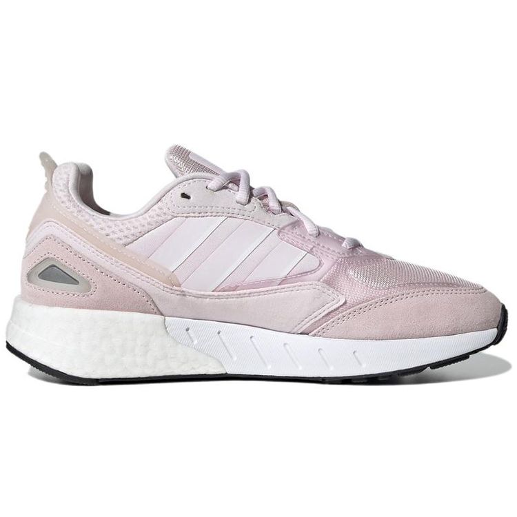 adidas Originals ZX 1K Boost 2.0 Универсальные Удобные Противоскользящие Прочные Низкие Повседневные Кроссовки для Бега Женские кроссовки Розовые GV8029