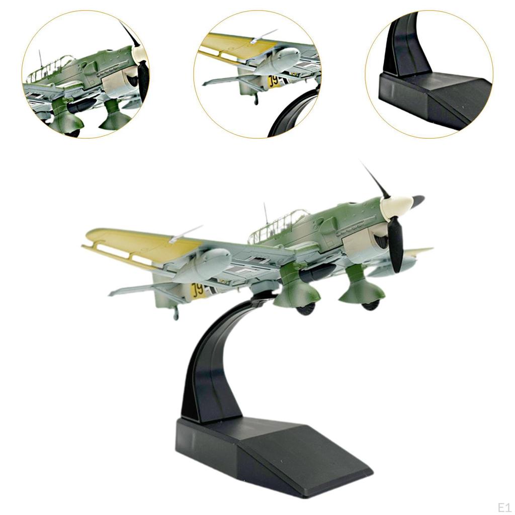 1:72 коллекционных украшения для модели самолета JU-87B с базовым истребителем