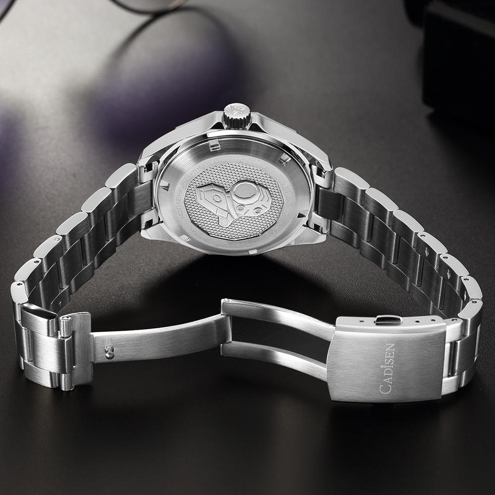 Cadisen Новые роскошные мужские часы высшего бренда с коробкой 200 м/660 футов водонепроницаемые автоматические мужские механические часы NH35