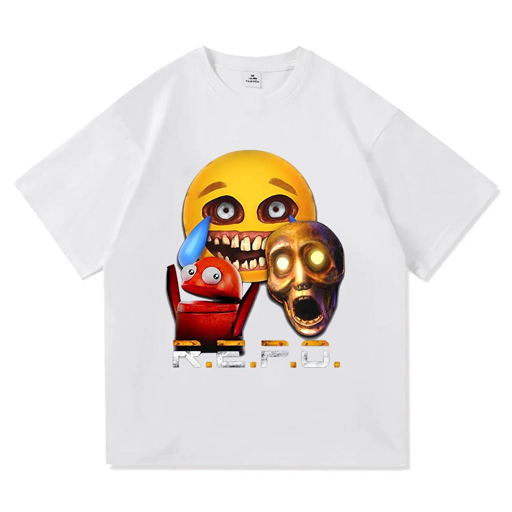 REPO King of The Losers T Shirt Fashion Aesthetic Unisex Video Game Repo TShirt Unisex Casual Anime High Quality Tees Shirts