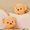 Bear Butter Plush Toy Keychain Coin Purse Headphone Bag Pendant Decorations